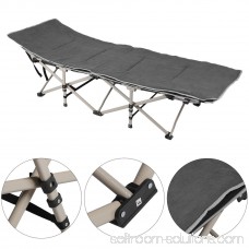 Outdoor/Indoor Portable Folding Camping Bed & Cot, grey 570188365